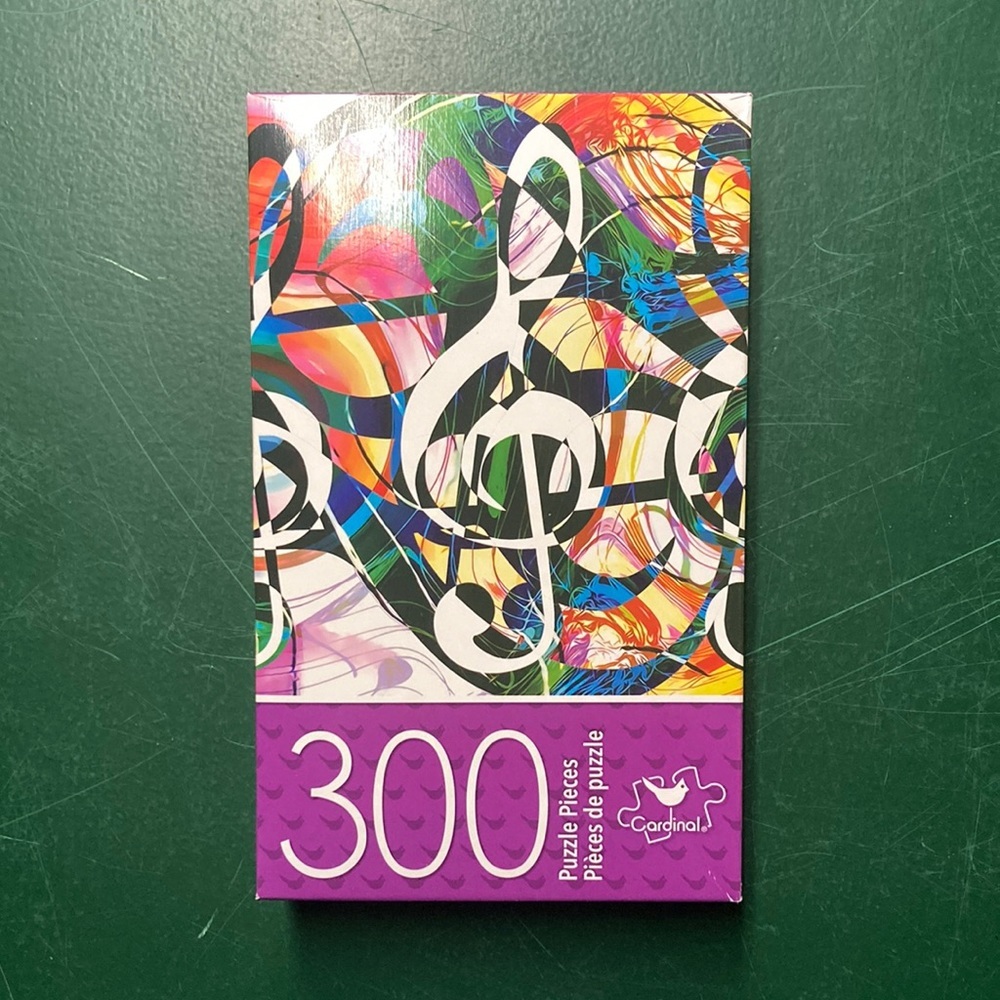 Cardinal Music Clefs 300 Piece Puzzle